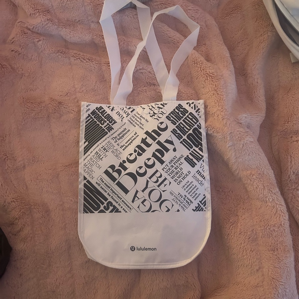 lululemon reusable bag